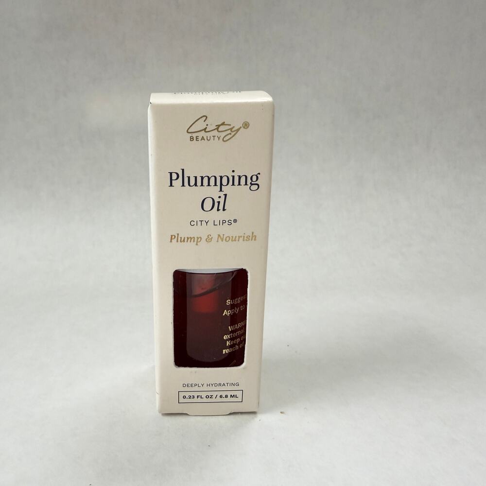 New City Lips Plumping Lip Oil Sangria